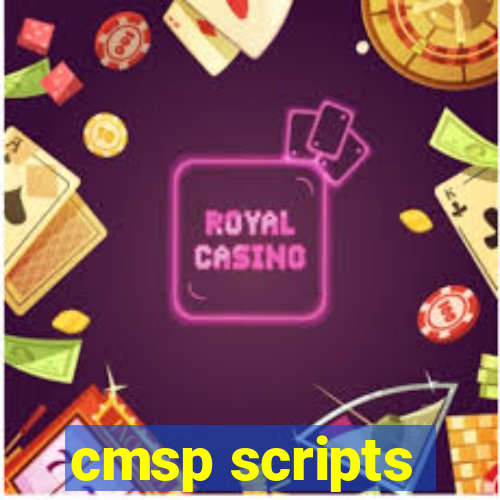 cmsp scripts